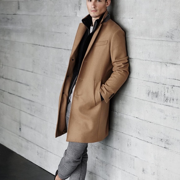 men's top coat banana republic